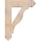 Ekena Millwork Funston Arts & Crafts Smooth Bracket, Douglas Fir, 5 1/2"W x 26"D x 34"H BKT06X26X34FST03SDF - alternate 3